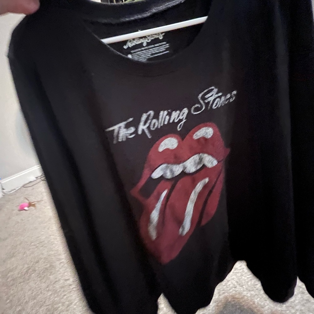 Torrid Black Rolling Stones 4xl sweatshirt